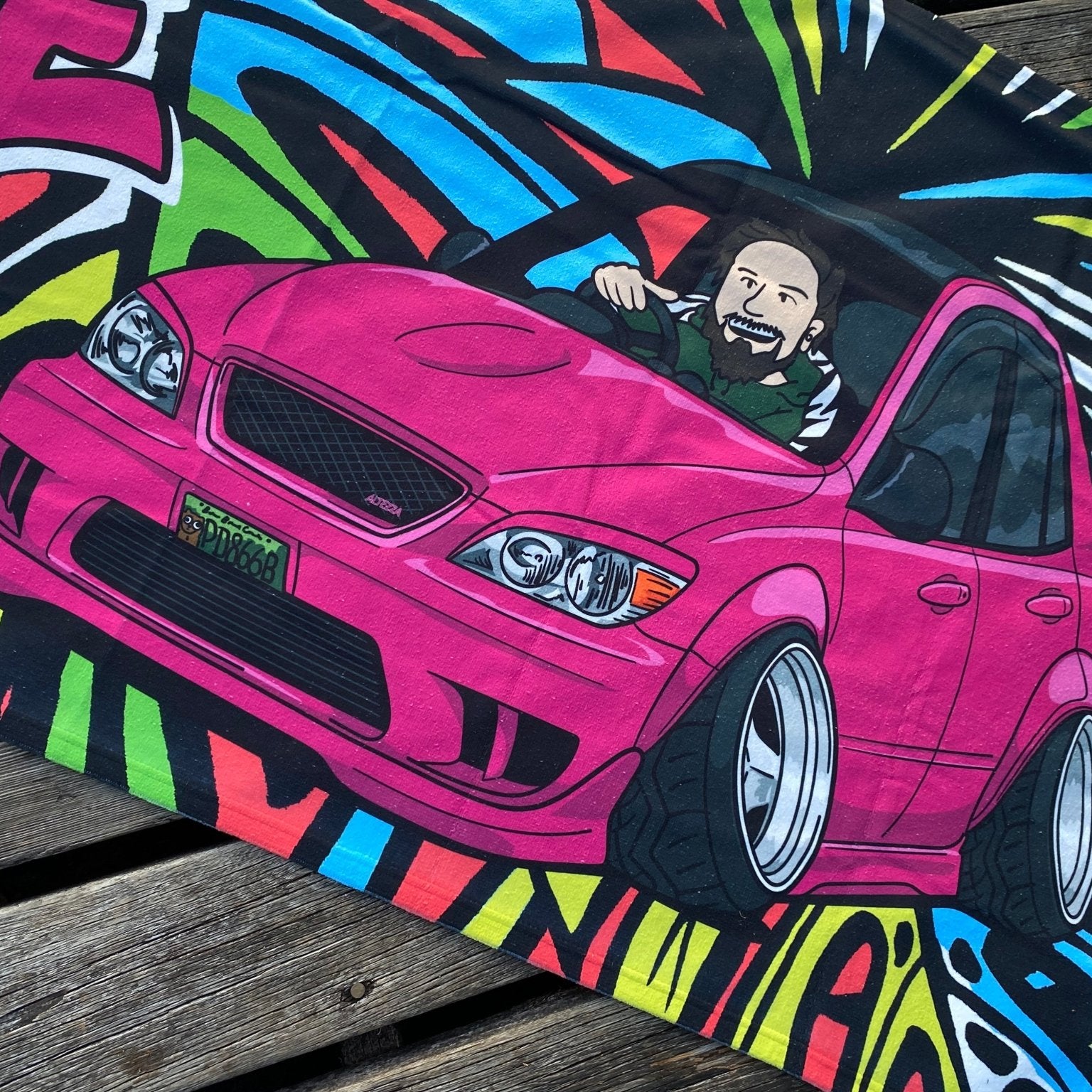 Altezza Cartoon Towel - SERIALNINE