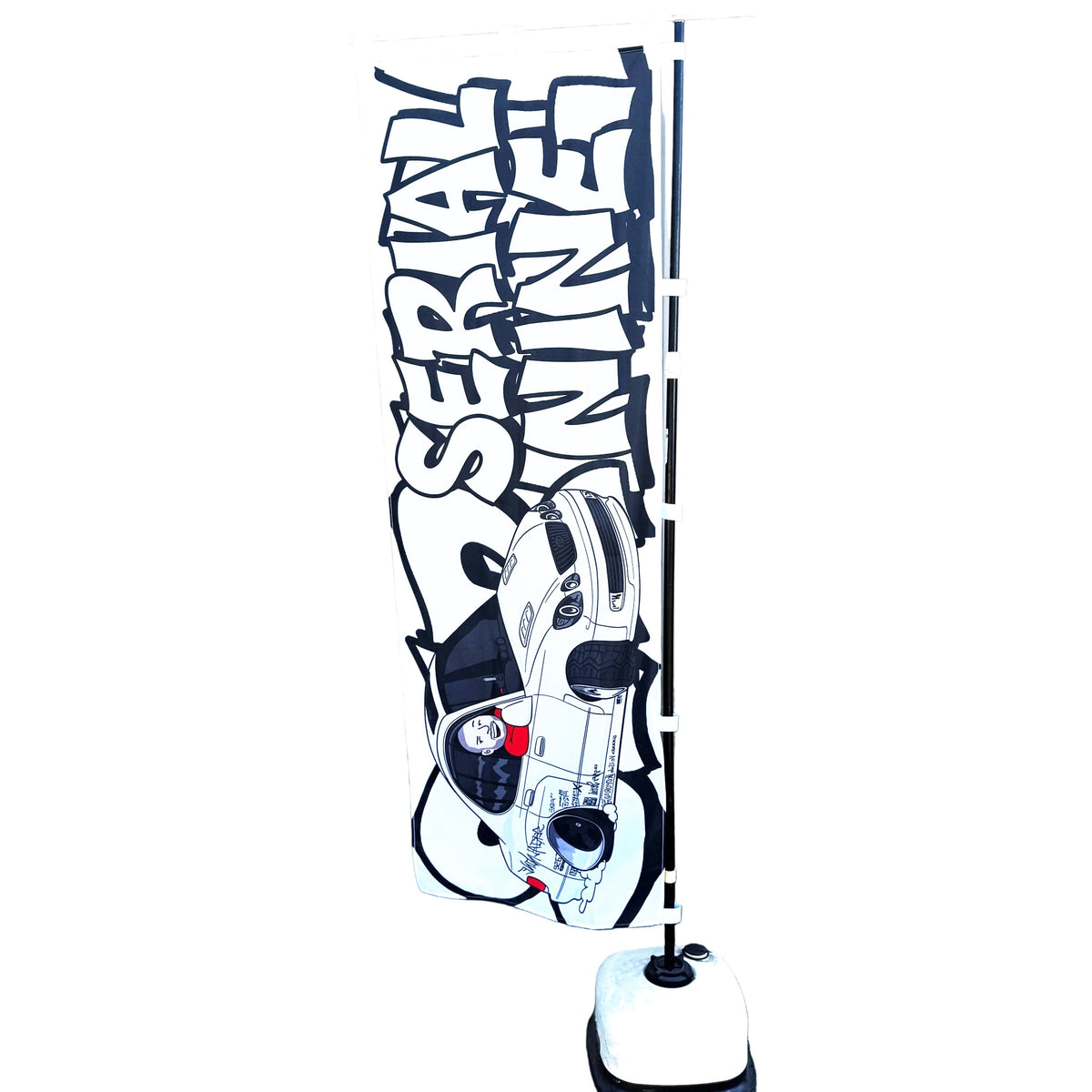 Aristo Sketchy Flag - SERIALNINE