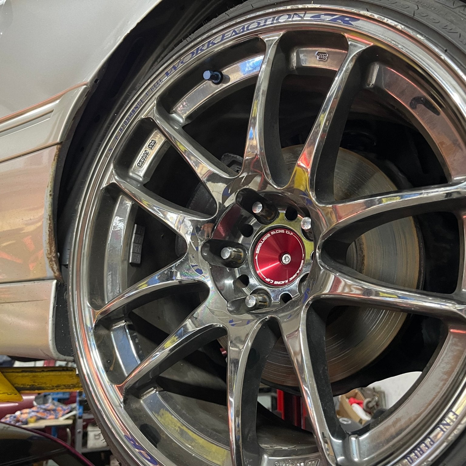 Hub Center Caps (FRONT) - SERIALNINE