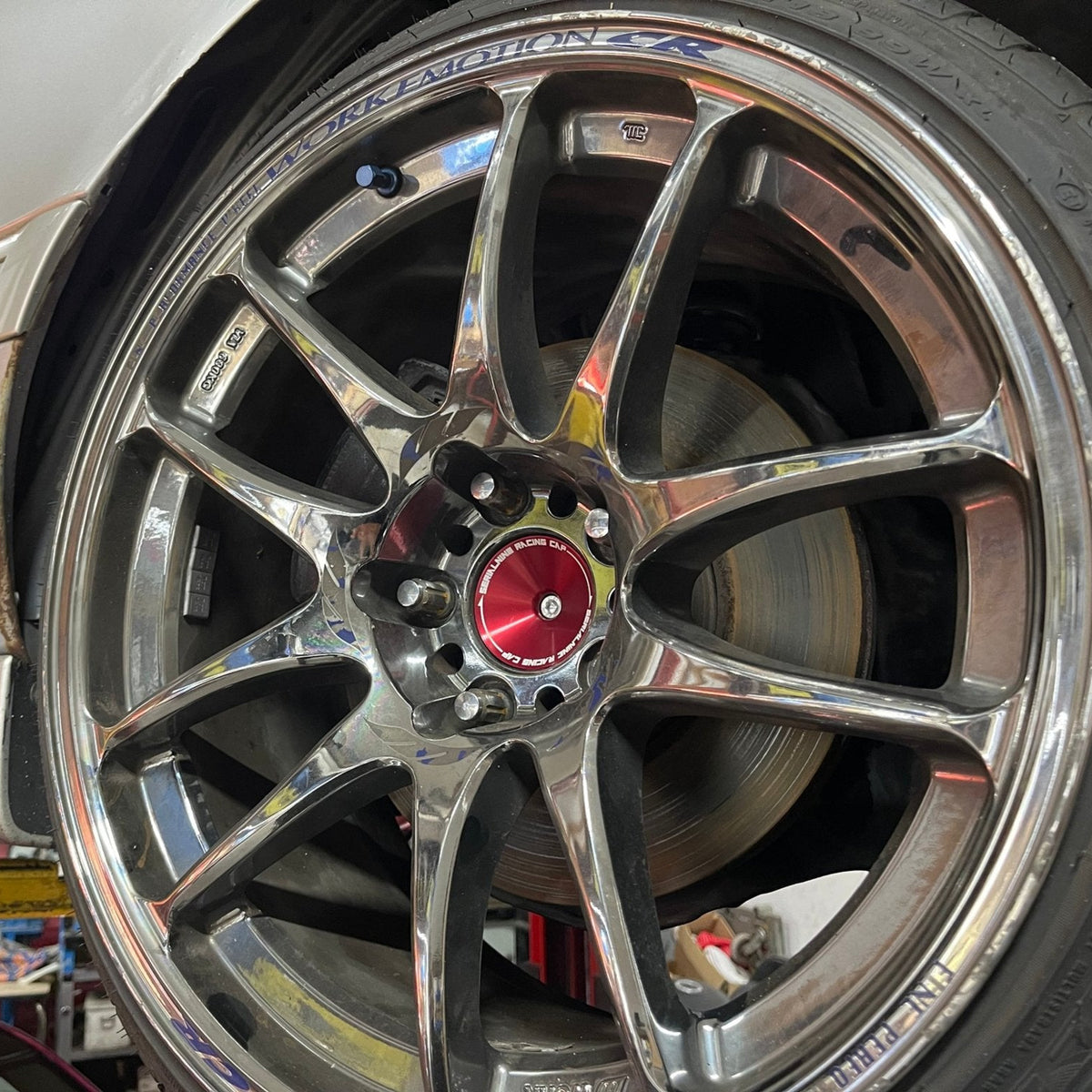 Hub Center Caps (FRONT) - SERIALNINE