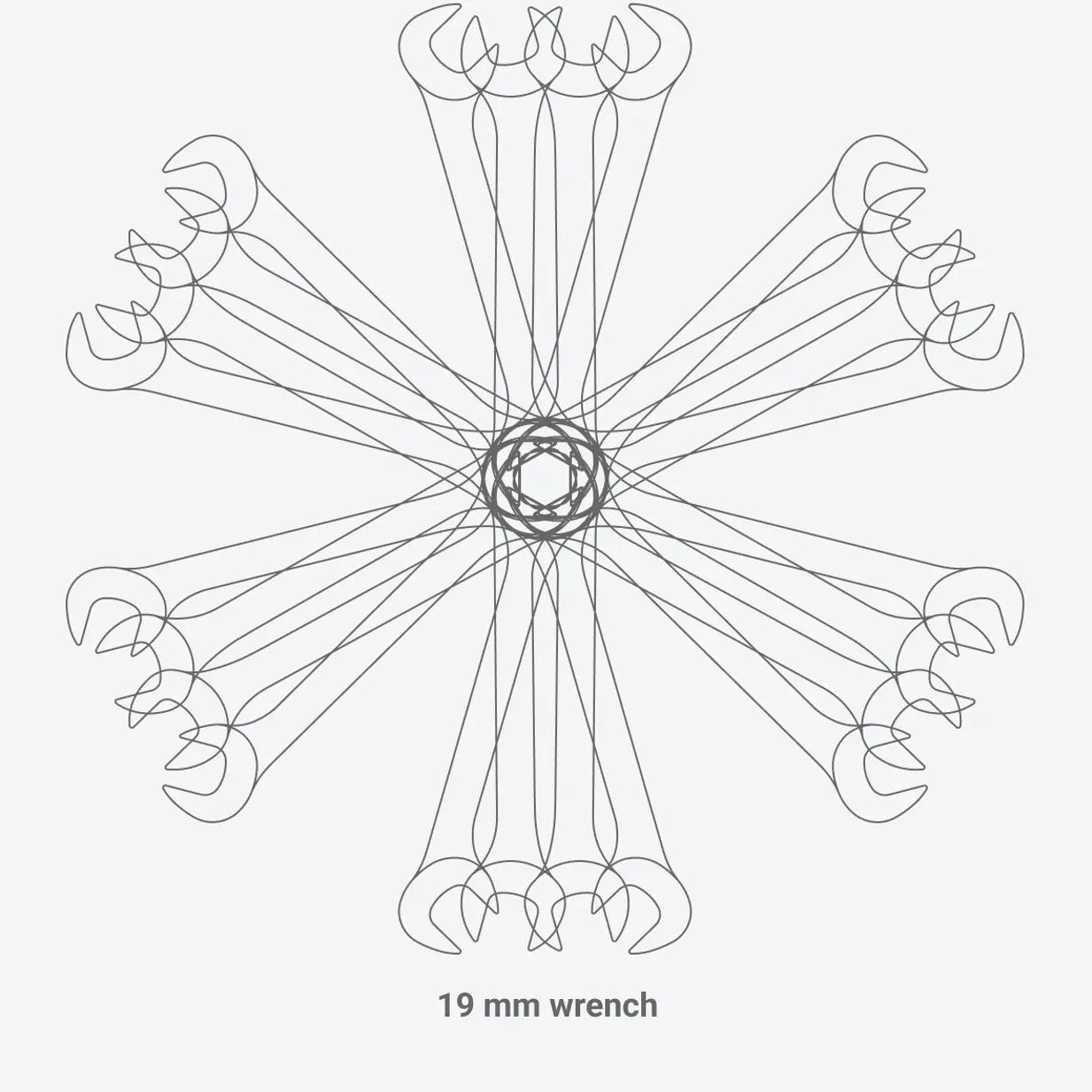 Tekton 15/16 Inch Angle Head Open End Wrench - SERIALNINE