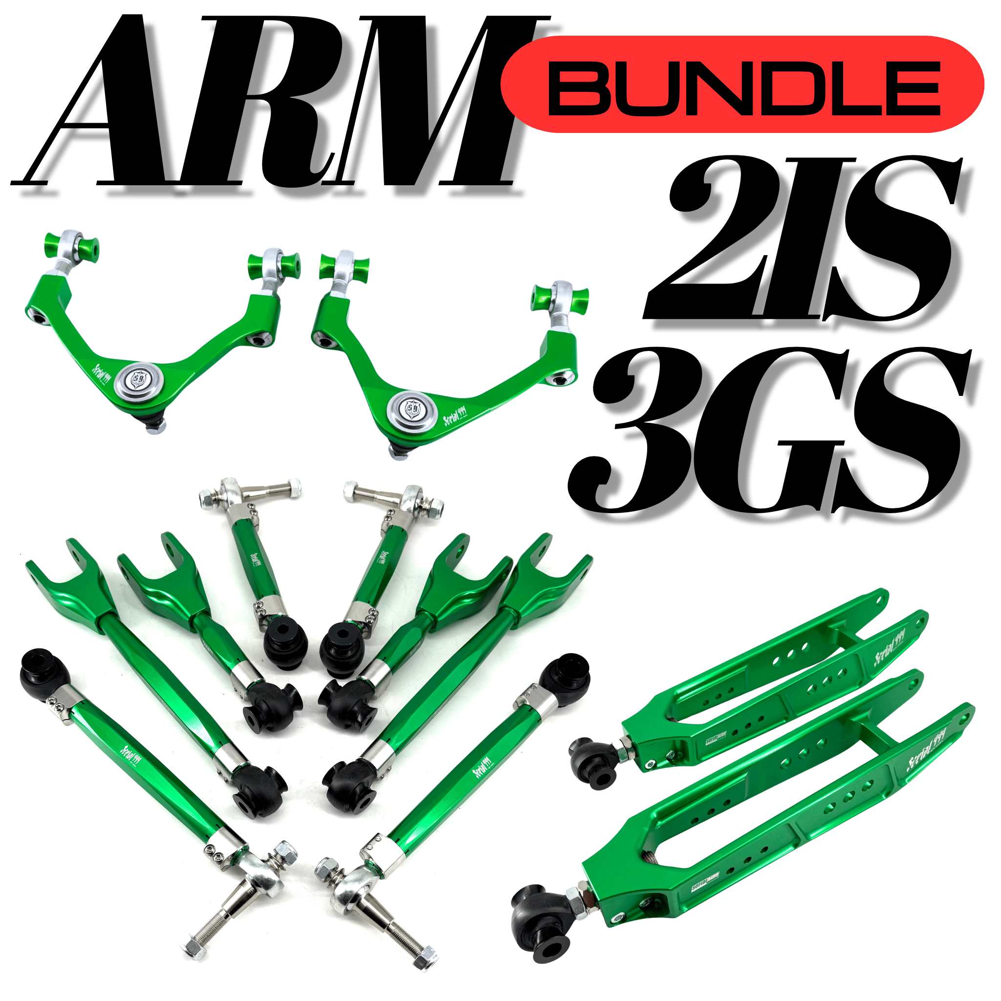 2IS / 3GS arm bundle - SERIALNINE
