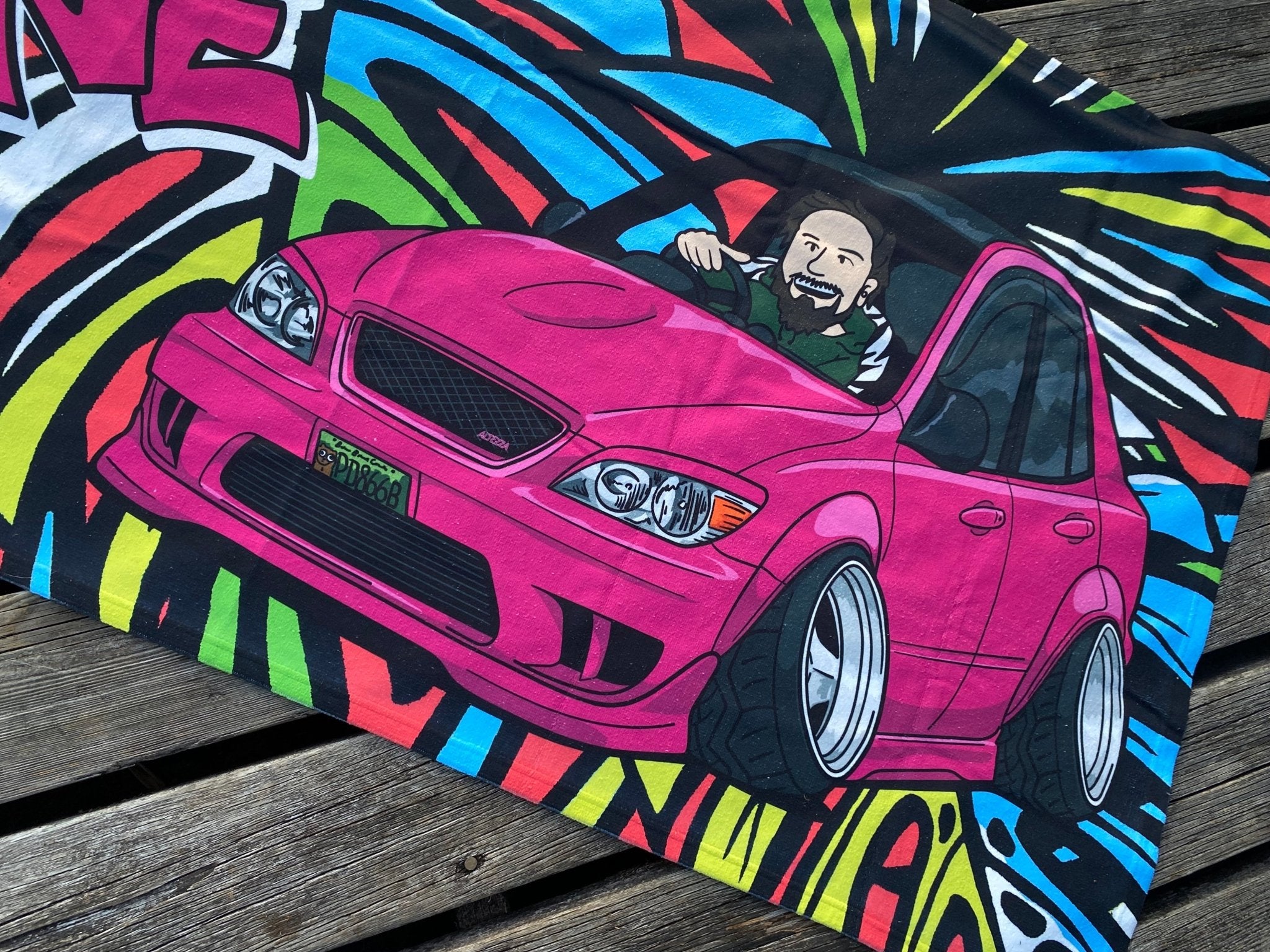 Altezza Cartoon Towel - SERIALNINE