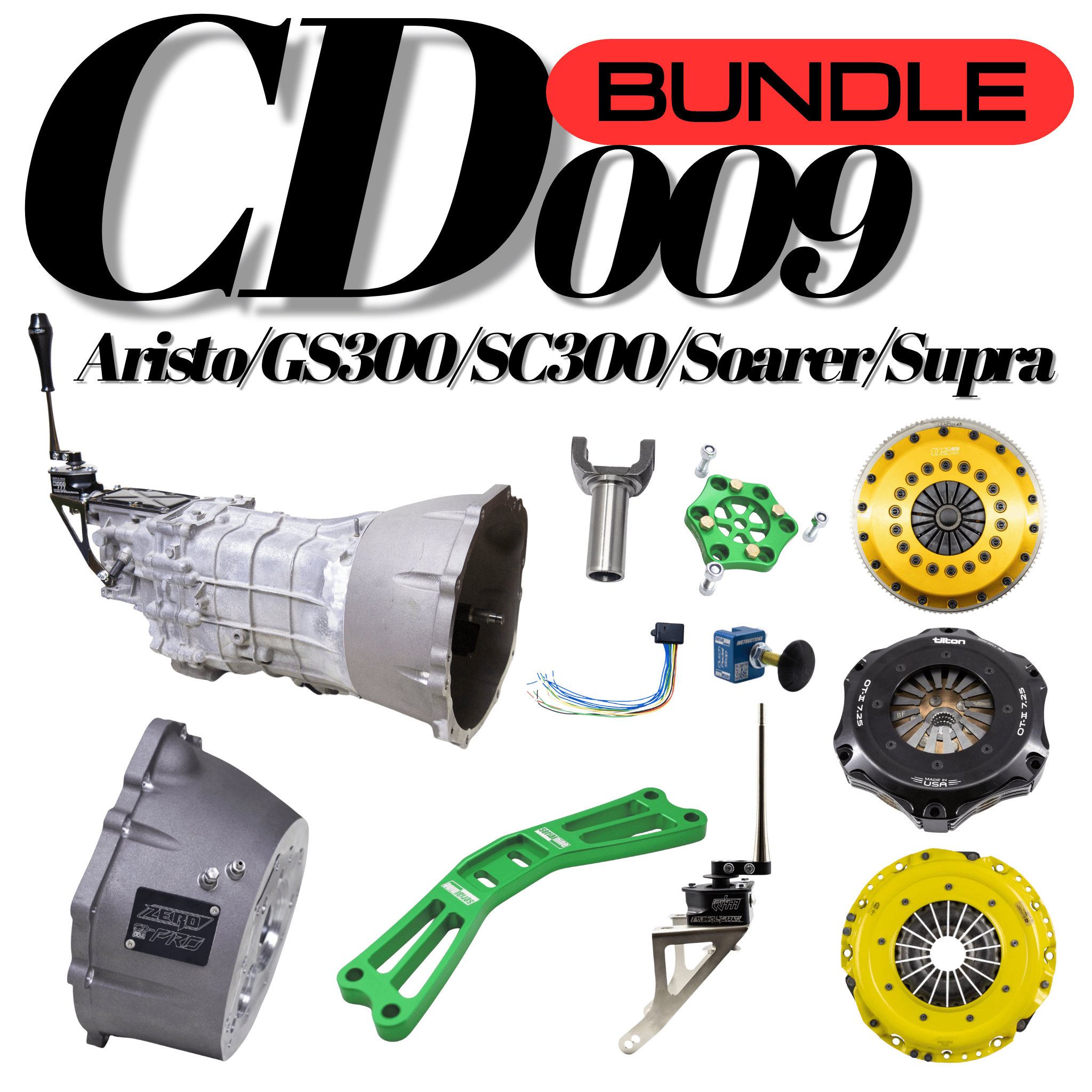GS300/Aristo 6 speed Manual Conversion Bundle - SERIALNINE