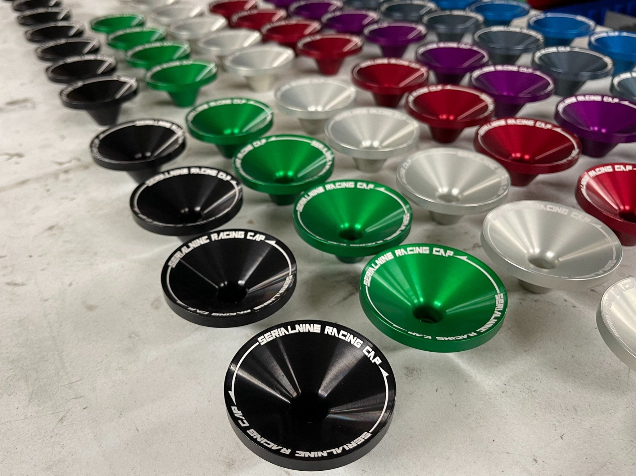 Hub Center Caps (FRONT) - SERIALNINE
