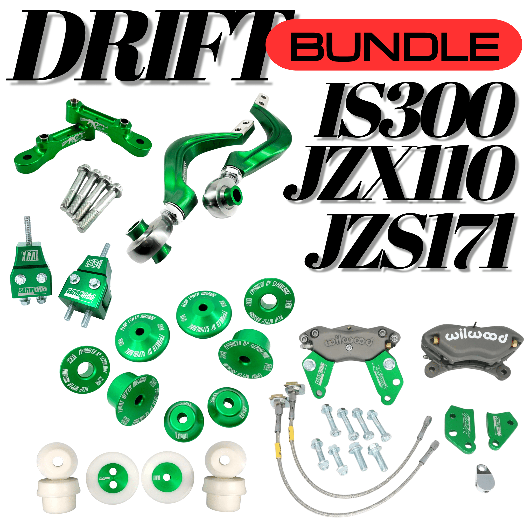 IS300/JZX110/JZS171 Drift Bundle - SERIALNINE