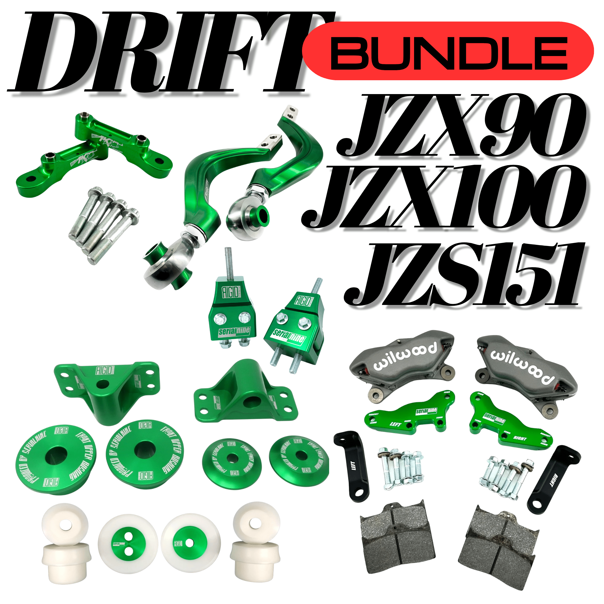 JZX90/ JZX100 Drift Bundle – SERIALNINE