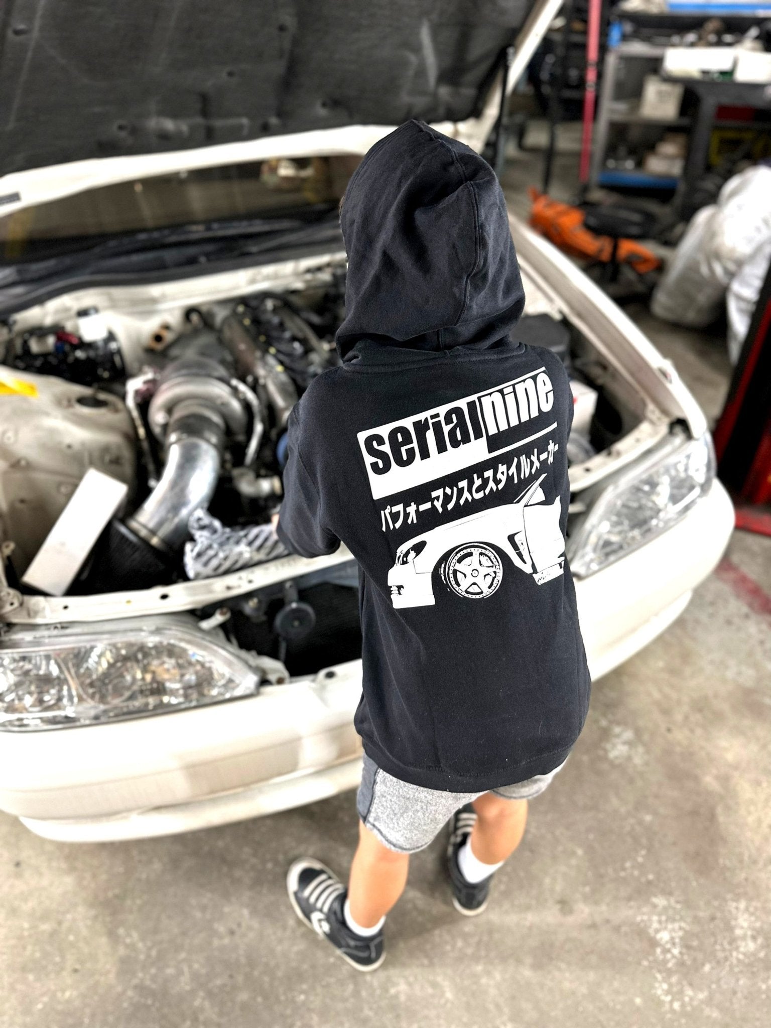Kids Stylemaker Hoodie - SERIALNINE