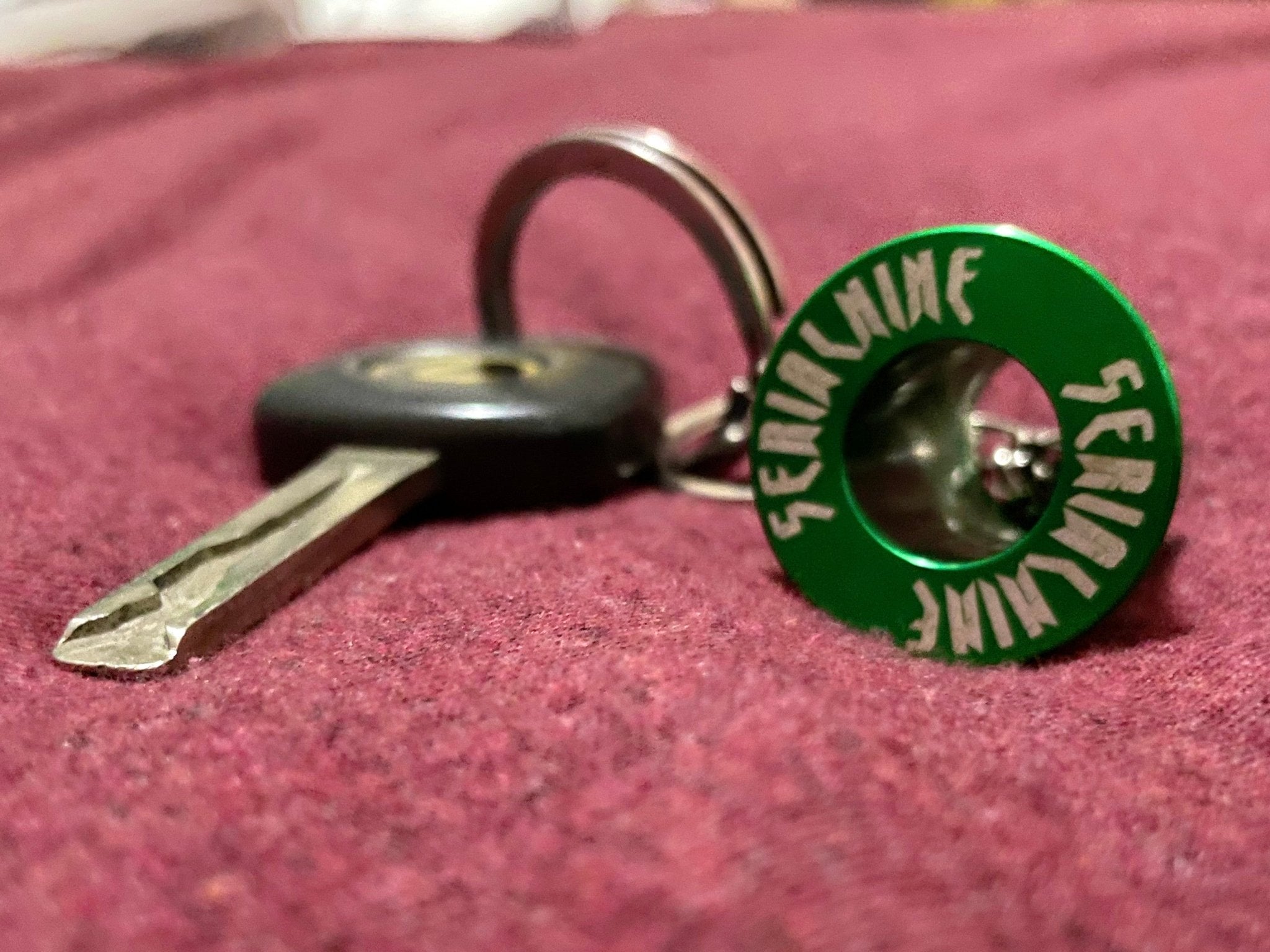 Rod End Spacer Keychain - SERIALNINE