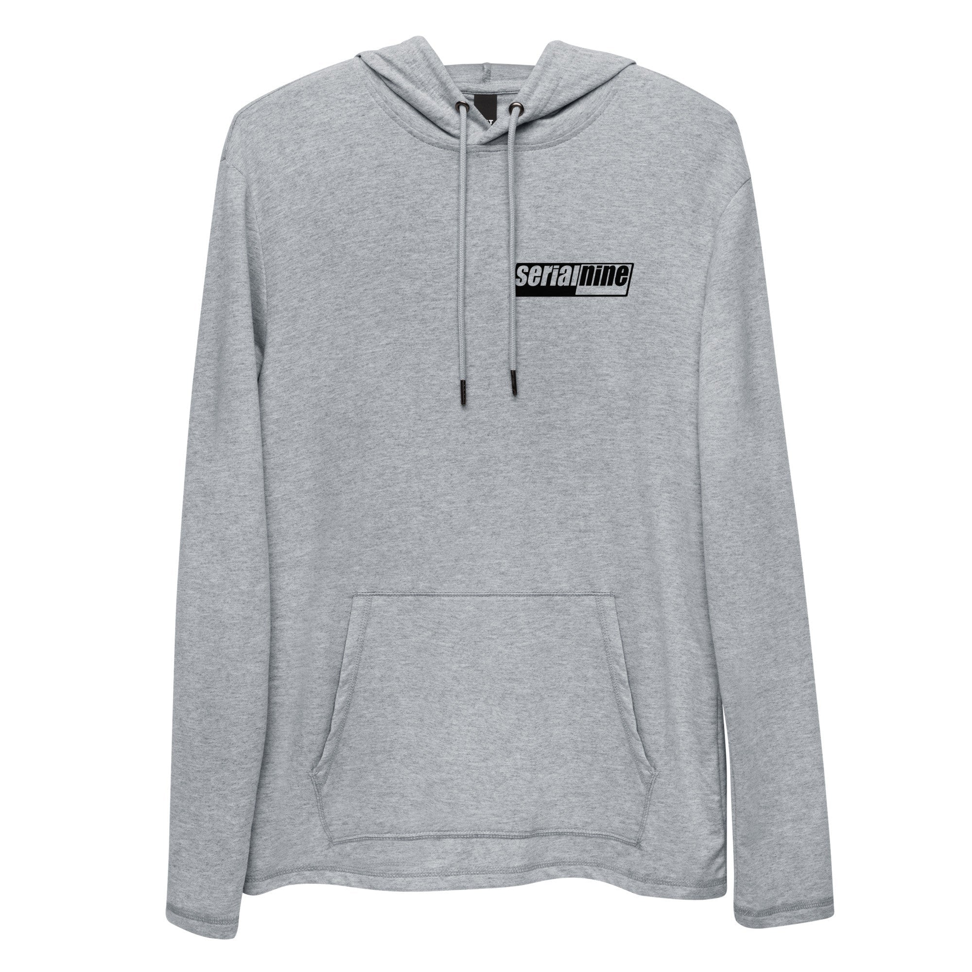 SERIALNINE Cat Logo Lightweight Hoodie - SERIALNINE