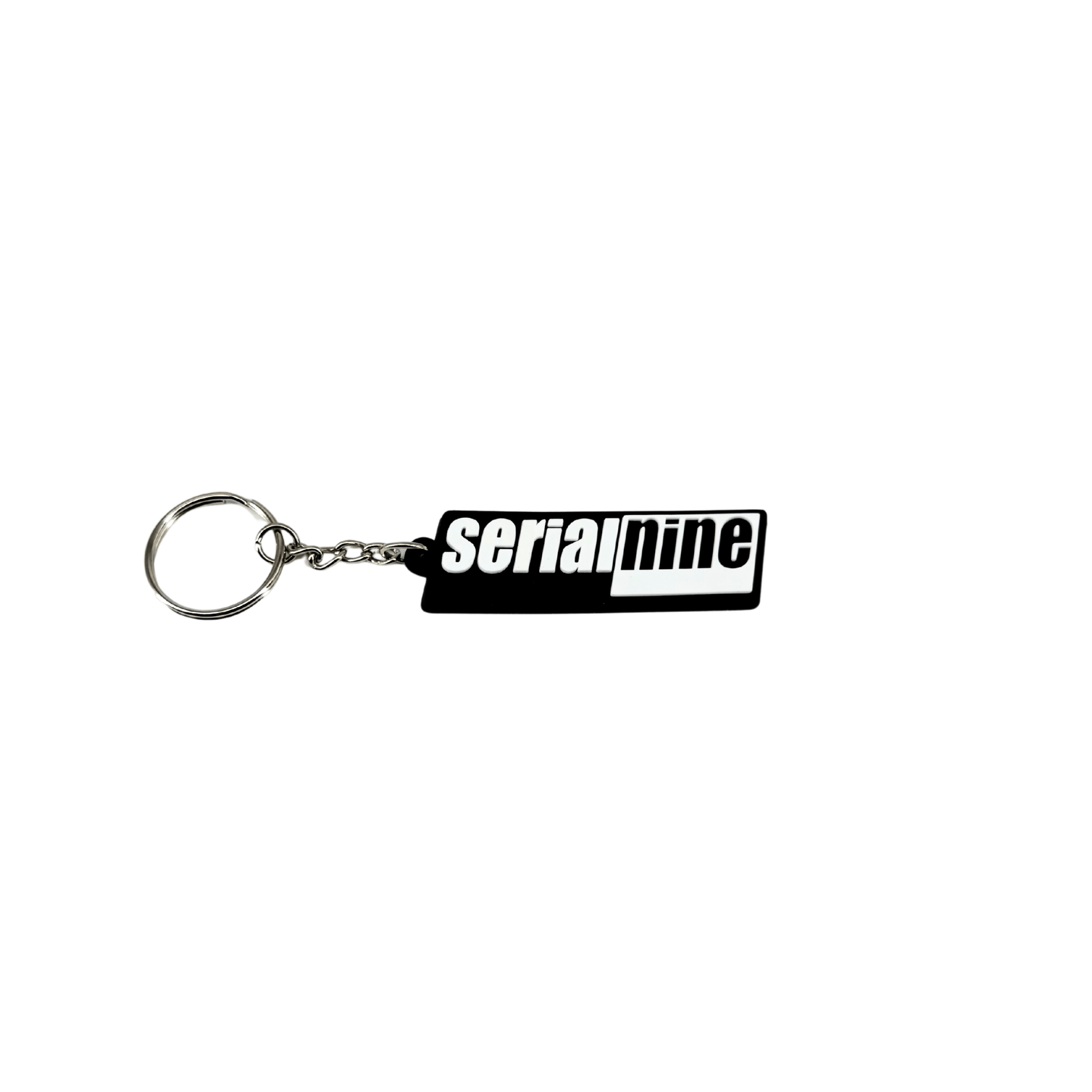 SERIALNINE Rubber Logo Keychain